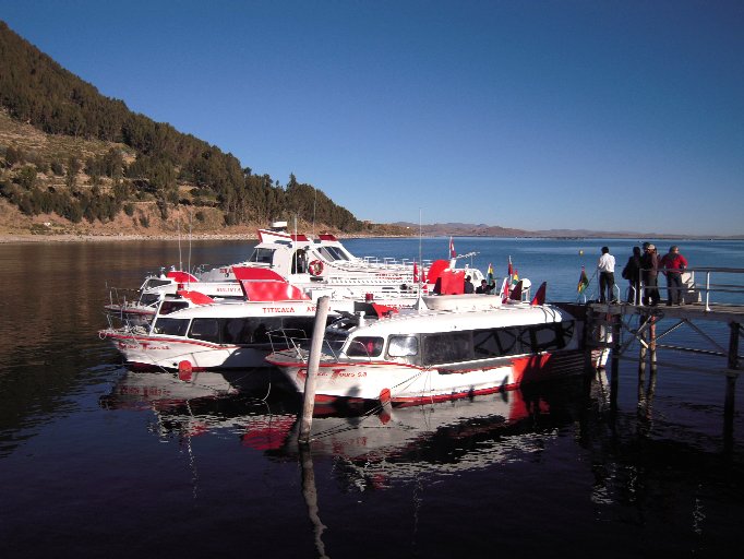 Hydrofoils on Lake Titicaca