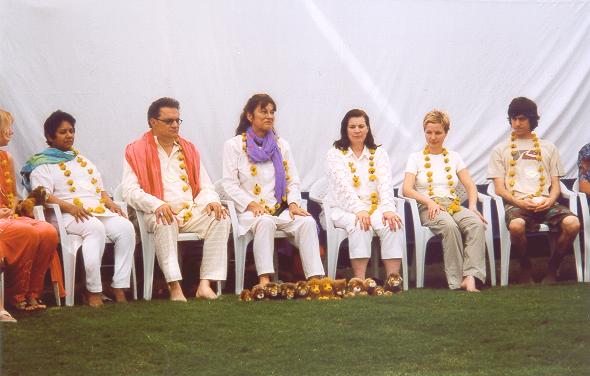 Circle In Meeting Tent