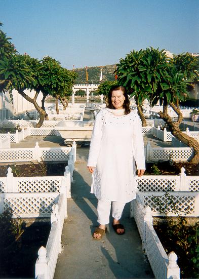 Ama in Jagmandir Palace Garden