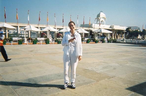 E*An*Na in Jagmandir Palace Courtyard