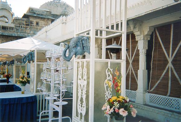 Elephants on Jagmandir Palace Wall