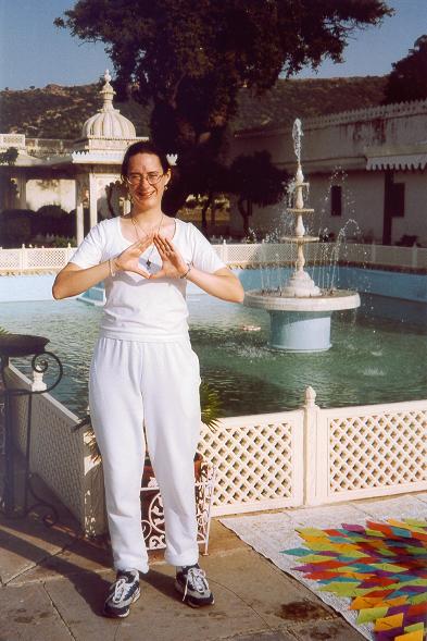 Fountain at Jagmandir Palace
