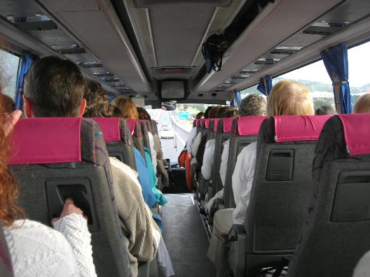 Bus ride to Activation site