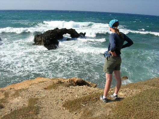 Natural arch on Naxos