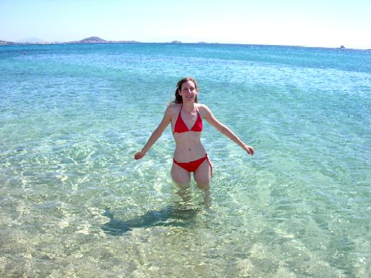 Swimming at Naxos