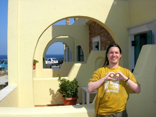 Outside Hotel Grotta