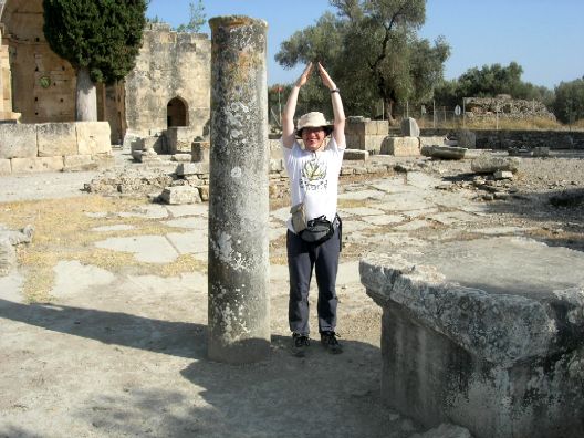 Pillar at Gortyna, Crete