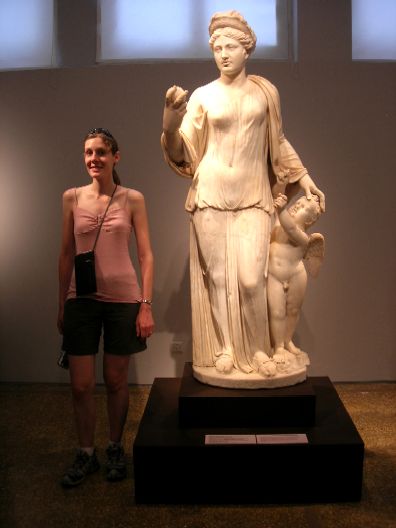 Jessica with Aphrodite