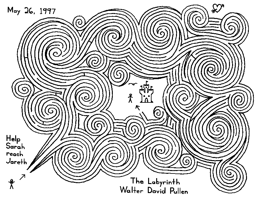 Sarah and Jareth Maze