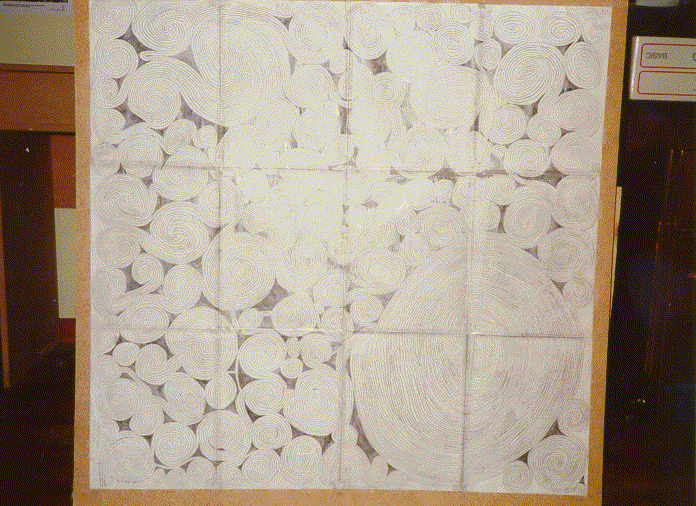 The Blue Star Parchel Maze